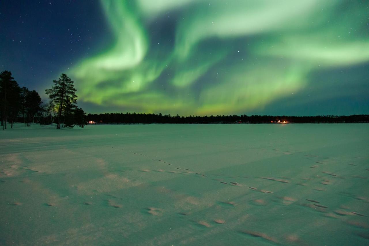 Moekki - The White Blue Wilderness Lodge Inari Esterno foto